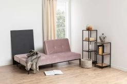 Canapé-lit Giovanni - Vieux Rose/noir 15 Canapé-lit Giovanni - Vieux Rose/noir -Magasin De Meubles 0000078648 8 0066