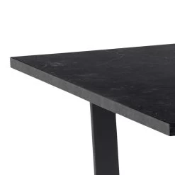 Table à Manger Amanda 160x90 - Marbre/noir -Magasin De Meubles 0000089381 3 ac37