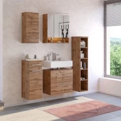 Armoire Murale Sefa 30 Cm 1 Porte - Chêne Wotan -Magasin De Meubles 001.3194 3b a70d