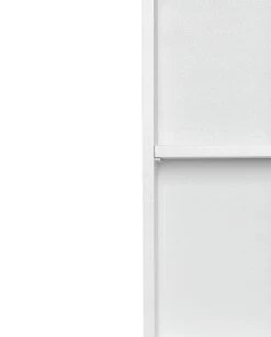 Armoire Murale Ricca 50cm 2 Portes - Blanc/gris Clair -Magasin De Meubles 015.2034 14 abee