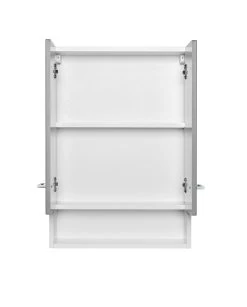Armoire Murale Ricca 50cm 2 Portes - Blanc/gris Clair -Magasin De Meubles 015.2034 2 532d