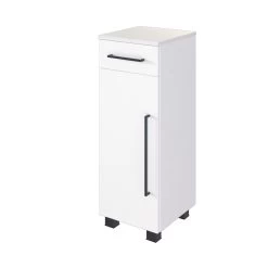 Armoire Salle De Bains Dusan 30cm à 1 Porte & 1 Tiroir - Blanc -Magasin De Meubles 050.1.3172 03f0