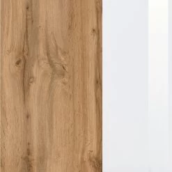 Colonne Helina 40cm 2 Portes & 1 Tiroir - Chêne/blanc -Magasin De Meubles 056.1.3222 6 7eaf