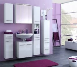 Meuble Sous Lavabo Small 50cm - Blanc Brillant 11 Meuble Sous Lavabo Small 50cm - Blanc Brillant -Magasin De Meubles 084.2096 3a 94b5