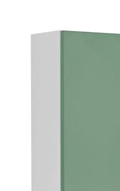 Meuble Sous Lavabo Ricca 60cm 2 Portes - Blanc/vert -Magasin De Meubles 090.2032 6a 89dd