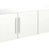 Surmeuble Pour Armoire Ramos 4 Portes - Blanc