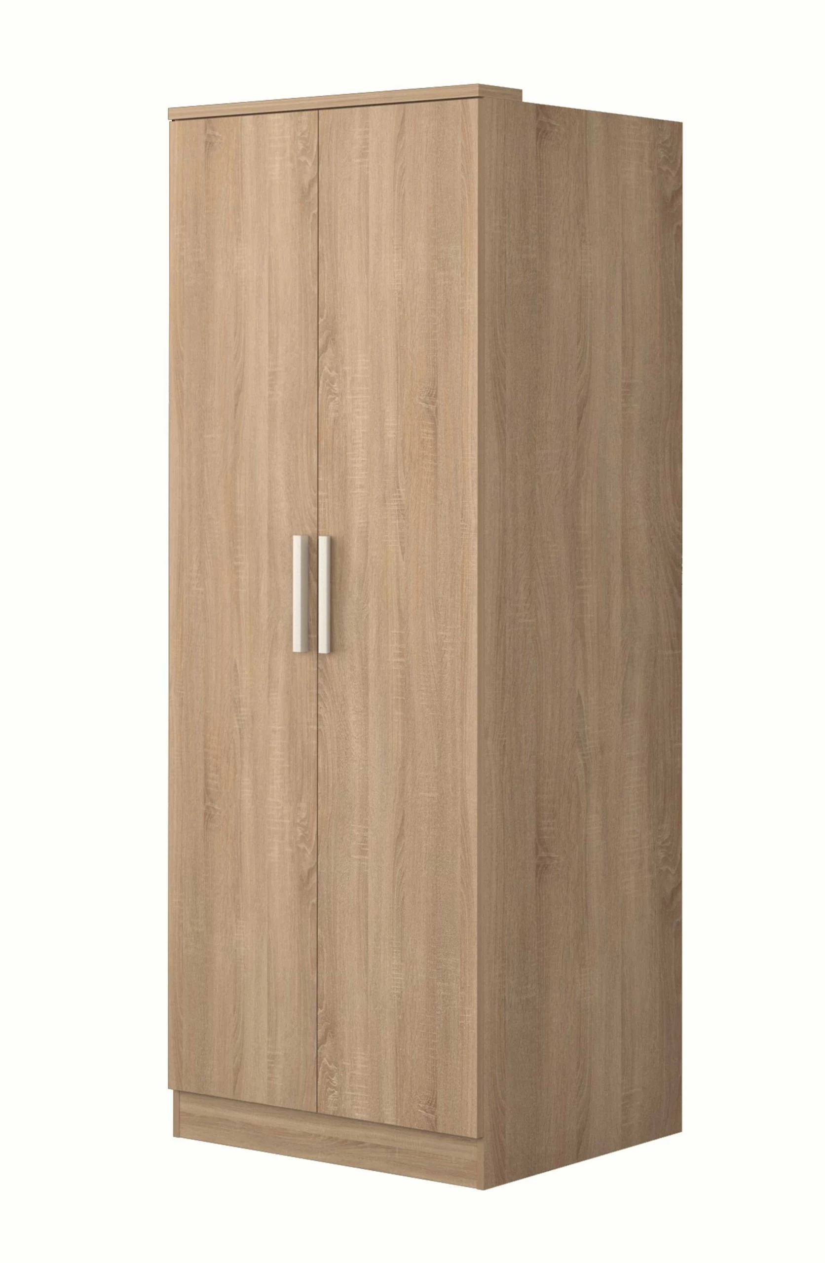 Armoire Ramos 80cm Avec 2 Portes - Chêne 8 Armoire Ramos 80cm Avec 2 Portes - Chêne – Image 8