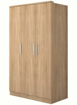 Armoire Ramos 120cm Avec 3 Portes - Chêne 12 Armoire Ramos 120cm Avec 3 Portes - Chêne -Magasin De Meubles 1018ROBLE 100 2a82