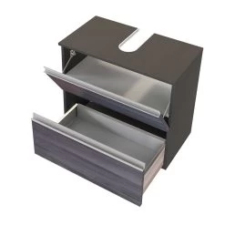 Meuble Sous-lavabo Lotuk 60cm 1 Porte Et 1 Tiroir - Chêne Gris 16 Meuble Sous-lavabo Lotuk 60cm 1 Porte Et 1 Tiroir - Chêne Gris -Magasin De Meubles 113.1.3186 2 d2b8