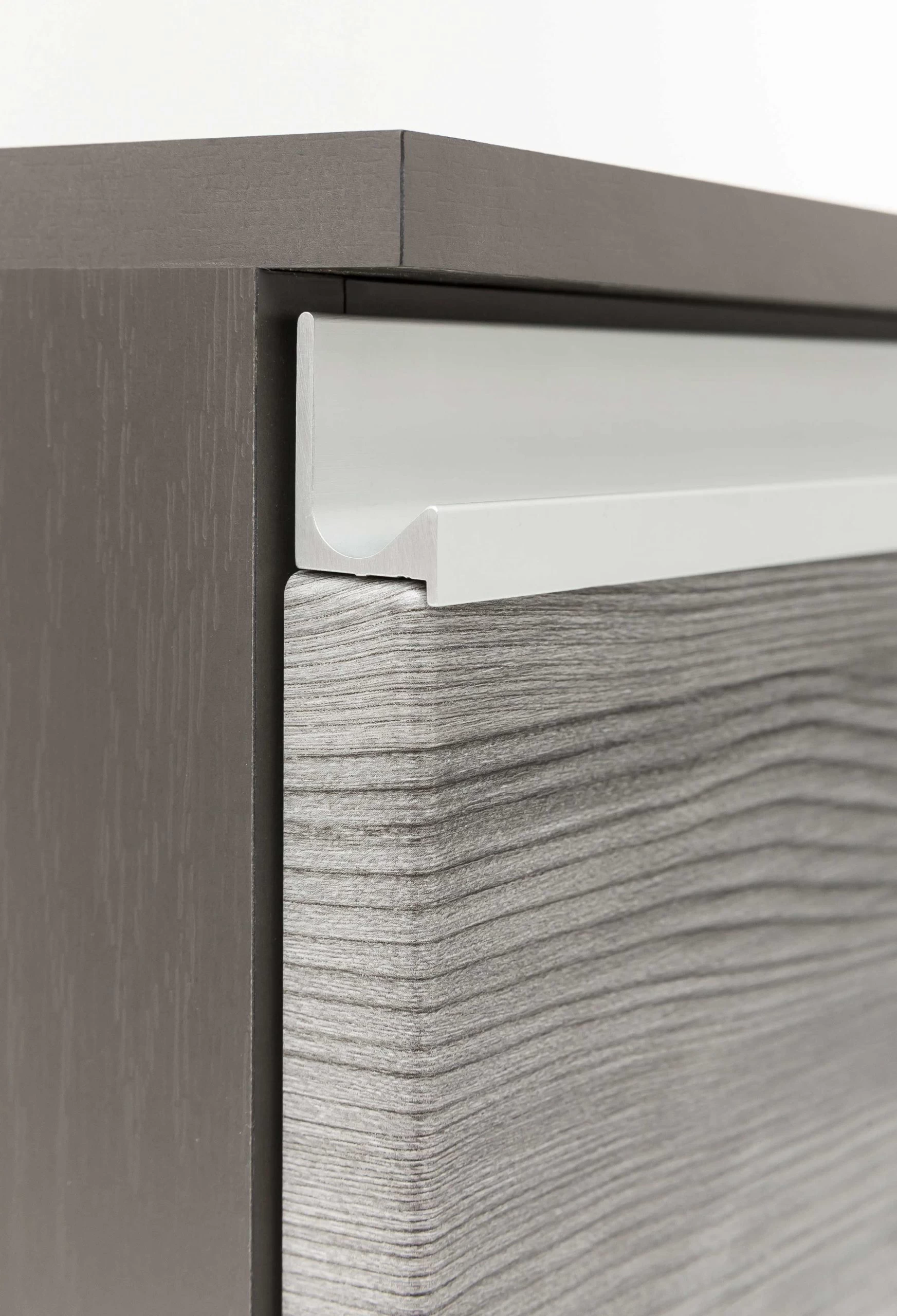 Meuble Sous-lavabo Lotuk 60cm 1 Porte Et 1 Tiroir - Chêne Gris 5 Meuble Sous-lavabo Lotuk 60cm 1 Porte Et 1 Tiroir - Chêne Gris – Image 5