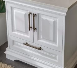 Jussara" Ensemble De Meubles De Salle De Bains | Comptoir En Quartz | Poignées En Bronze -Magasin De Meubles 138JSR1159 20 204 72d6