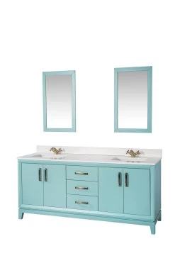 Jussara" Ensemble De Meubles De Salle De Bains | 3 Pièces | Turquoise -Magasin De Meubles 138JSR1192 20 207 9701