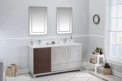 Jussara" Ensemble De Meubles De Salle De Bains | Gris | 3 Pièces -Magasin De Meubles 138JSR1220 20 202 145e