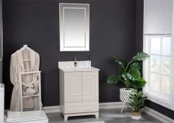 Ensemble De Meubles De Salle De Bains | Jussara | 2 Pièces | Crème -Magasin De Meubles 138JSR1222 20 202 9cec