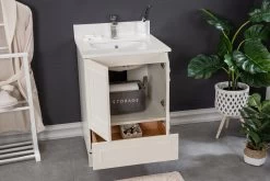 Ensemble De Meubles De Salle De Bains | Jussara | 2 Pièces | Crème -Magasin De Meubles 138JSR1222 20 203 70d6