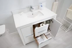 Jussara Ensemble De Meubles De Salle De Bains : 2pc - White MDF And Quartz 13 Jussara Ensemble De Meubles De Salle De Bains : 2pc - White MDF And Quartz -Magasin De Meubles 138JSR1278 20 204 489b
