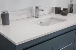 Jussara Ensemble De Meubles De Salle De Bains : Bleu, 2 Pièces, 100% MDF Laqué -Magasin De Meubles 138JSR1308 20 206 120b