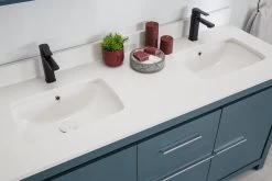 Jussara 3-Piece Bathroom Furniture Set | LAQUERED MDF | White Quartz Countertop -Magasin De Meubles 138JSR1309 20 204 8f93