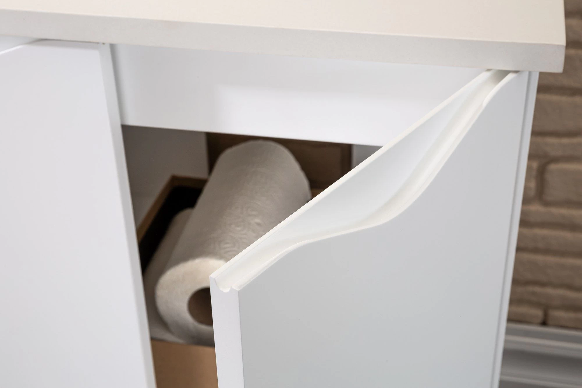 Jussara Ensemble De Meubles De Salle De Bains | 2 Pièces | Lavabo En Quartz Blanc 4 Jussara Ensemble De Meubles De Salle De Bains | 2 Pièces | Lavabo En Quartz Blanc – Image 4