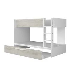 Lit Superposé Cassie 90x200 Avec Tiroir De Lit - Blanc -Magasin De Meubles 1411.10.01.0101 151 c76e