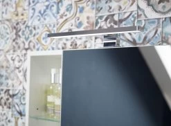 Armoire De Toilette Nove Mila 90cm - Blanc/chêne -Magasin De Meubles 1436 513 det lampe a f6e2