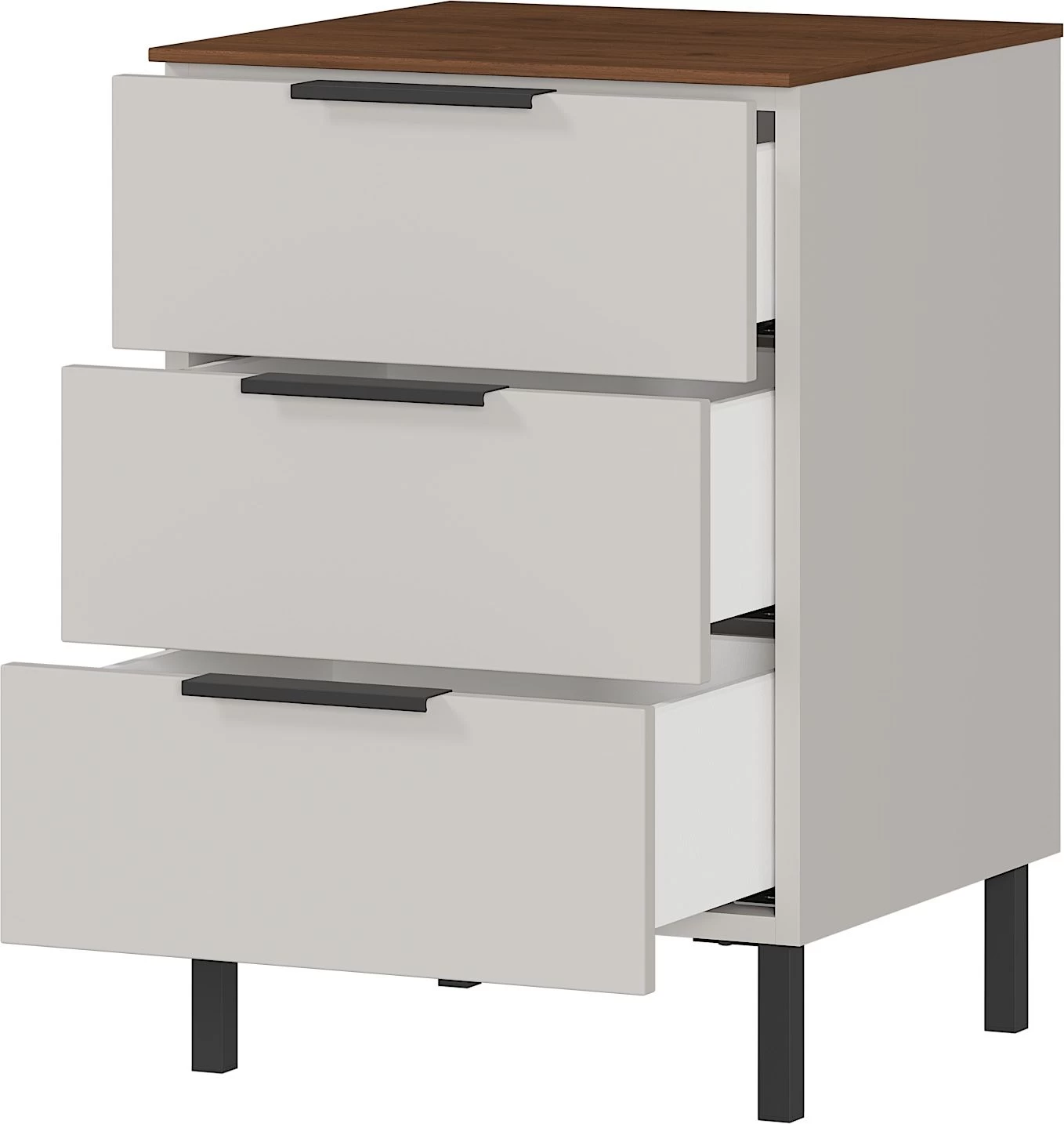 Table De Chevet Karsten - Cachemire/noyer 8 Table De Chevet Karsten - Cachemire/noyer – Image 8