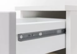 Armoire Salle De Bains Pollet 30cm 1 Tiroir Et 1 Porte - Blanc -Magasin De Meubles 167.1.2165 8 095a