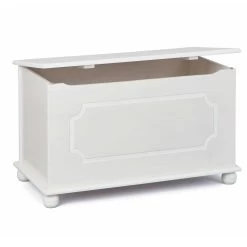 Coffre De Rangement Emely - Blanc -Magasin De Meubles 16901010 02 5458