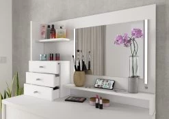Coiffeuse Wish - Blanc -Magasin De Meubles 1725 003 d1b5