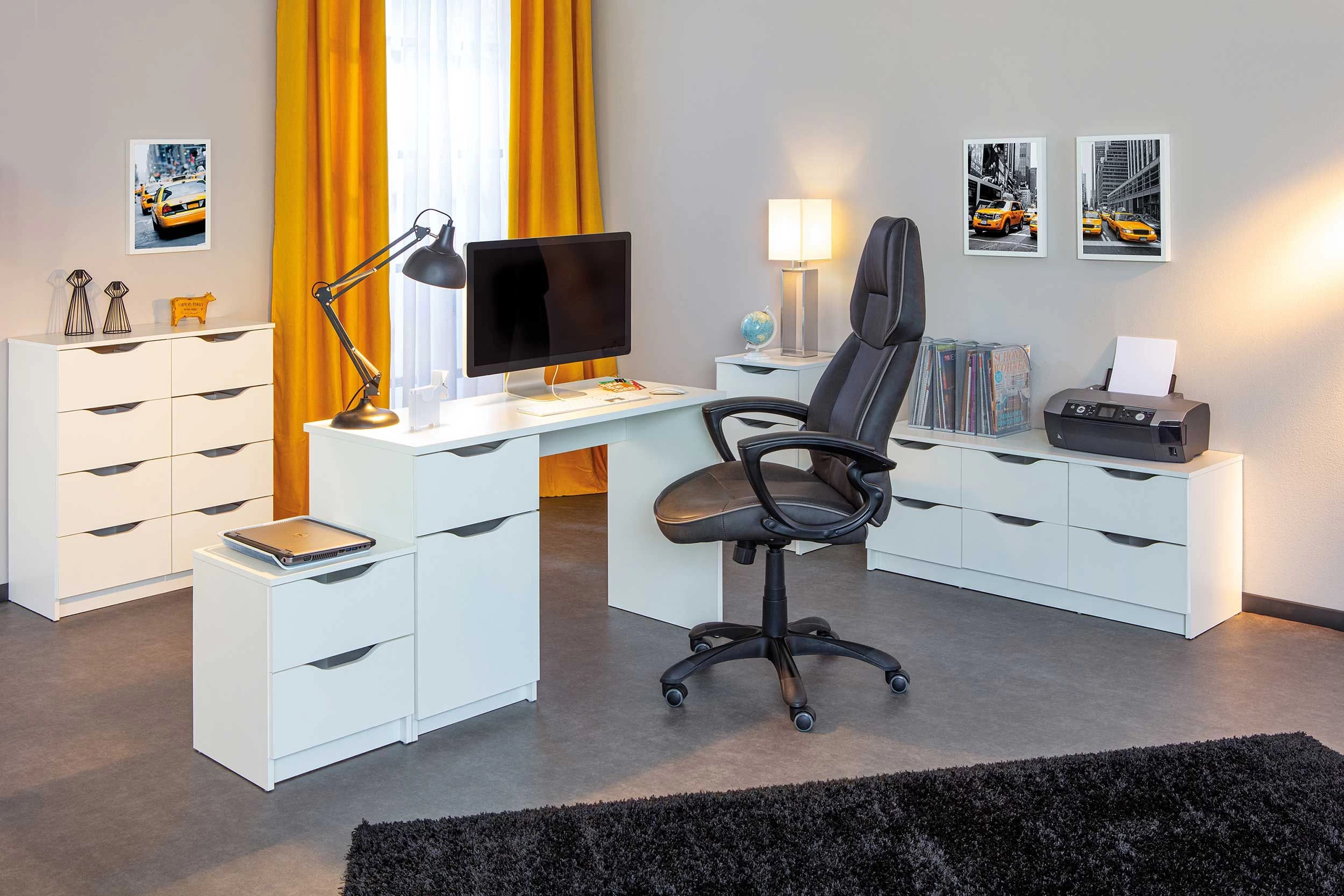 Chiffonnier Westphalen 6 Tiroirs - Blanc 6 Chiffonnier Westphalen 6 Tiroirs - Blanc – Image 6