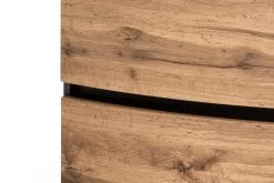 Meuble Vasque Kornel 80cm Avec Vasque Grise - Gris Graphite/chêne -Magasin De Meubles 198.1.3183 7 9149