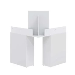 Coiffeuse Grab 90x90 à 2 Tiroirs - Blanc 15 Coiffeuse Grab 90x90 à 2 Tiroirs - Blanc -Magasin De Meubles 2076X2121A42 Gloss pure white 8 06f8