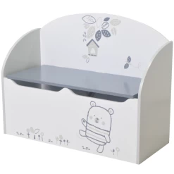 Coffre à Jouets Berrie-blanc Mat/gris Clair 9 Coffre à Jouets Berrie-blanc Mat/gris Clair -Magasin De Meubles 20900240 57 cee5