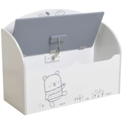 Coffre à Jouets Berrie-blanc Mat/gris Clair 8 Coffre à Jouets Berrie-blanc Mat/gris Clair -Magasin De Meubles 20900240 58 cd4a