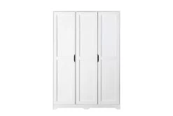 Garde-robe Xavier 138cm 3 Portes - Blanc -Magasin De Meubles 20902770 03 b3a3