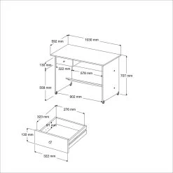 Lit Combiné Swan Avec Bureau -Magasin De Meubles 2159comb picto mm 3 eecf
