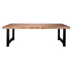 Table à Manger Penelope 200x100 Industriel-plateau Acacia épais 6 Table à Manger Penelope 200x100 Industriel-plateau Acacia épais -Magasin De Meubles 2165 15 3 5325