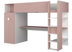 Armoire Pour Lit Mezzanine Jet - Vieux Rose -Magasin De Meubles 2287 2277 100 ee7f