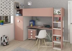 Armoire Pour Lit Mezzanine Jet - Vieux Rose -Magasin De Meubles 2287 2277 2297 000 69b9