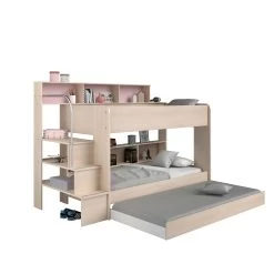 Lit Superposé Bibop - Acacia -Magasin De Meubles 2326 LISU TILI BIBOP2 OUV C de4d