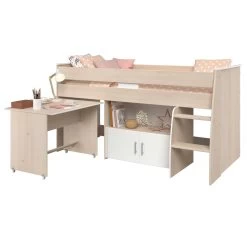 Lit Combiné Carlos Avec Bureau -Magasin De Meubles 2498 COMB STYLE FILLE D CHARLY b721