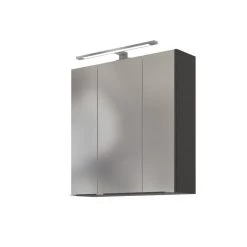 Armoire De Toilette Lotuk 60cm 3 Portes - Gris Graphite 19 Armoire De Toilette Lotuk 60cm 3 Portes - Gris Graphite -Magasin De Meubles 250.1.0042 1 8cdd