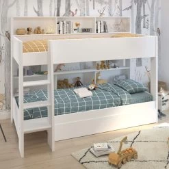 Lit Superposé Leon - Chêne