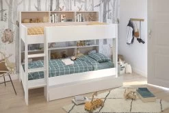 Lit Superposé Leon - Chêne -Magasin De Meubles 2544 LIS4 2344 TIRO LEO JACKSON OUV 20200508001603 41e0