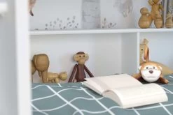 Lit Superposé Leon - Chêne -Magasin De Meubles 2544 LIS4 LEO BLANC DET 20191001001138 73a2