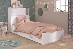 Rangements Lit Snap - Blanc -Magasin De Meubles 2572 L2TI ENVI SNOOP F eac1