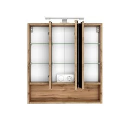 Armoire De Toilette Sefa 60cm 3 Portes - Chêne Wotan 14 Armoire De Toilette Sefa 60cm 3 Portes - Chêne Wotan -Magasin De Meubles 260.1.0081 2 3128