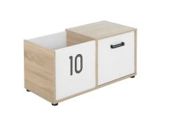 Coffre Nathan 1 Porte - Chêne Sonoma