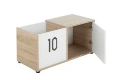 Coffre Nathan 1 Porte - Chêne Sonoma -Magasin De Meubles 2 KYLLIAN CG84 MG84 2 1G84166 03 4ece