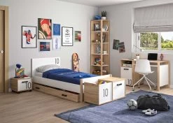 Coffre Nathan 1 Porte - Chêne Sonoma -Magasin De Meubles 2 KYLLIAN CG84 MG84 2 A 02 8a3c